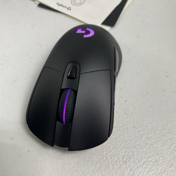 Logitech G703 Wired Mouse NO DONGLE Tested & Working Lightspeed 910-005638 - Picture 4 of 8